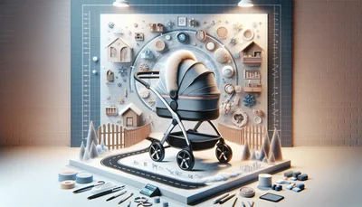 Chancelière universelle poussette hiver : guide complet 2026 et meilleurs choix - AI generated illustration