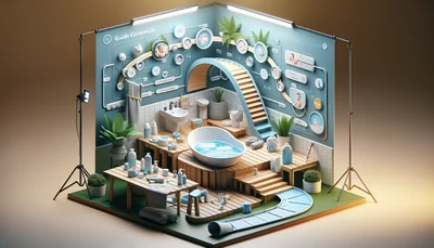 Réducteur baignoire nouveau-né : le guide complet 2026 pour bien choisir - AI generated illustration