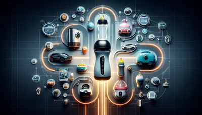 Chauffe biberon nomade voiture : le top 7 des modèles en 2026 - AI generated illustration